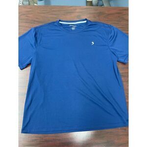 Reel Legends Freeline Men’s Blue Performance Short Sleeve Tee Shirt Size Large
